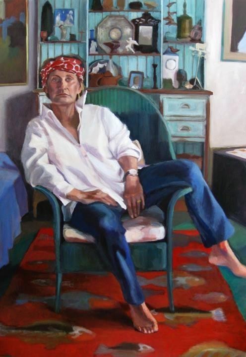 Jo Hay's painting Grande Dame Anne Packard